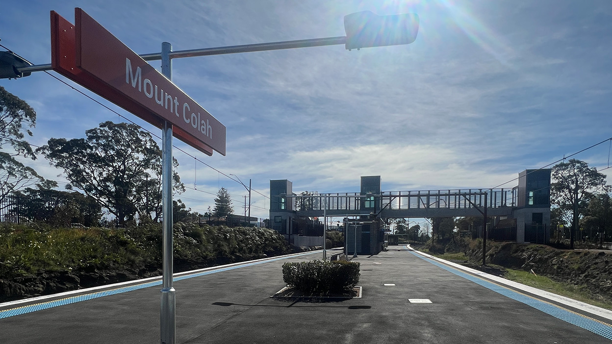 Gartner Rose Mount Colah Station Upgrade